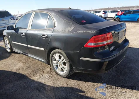 2007 Saab 9-3 2.0T from USA, damaged, VIN YS3FD49YX71007288